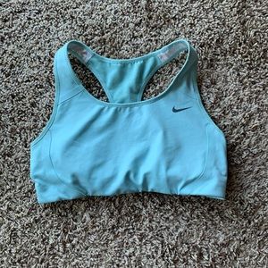 SOLD Blue/Light Teal Nike Sports Bra size Small